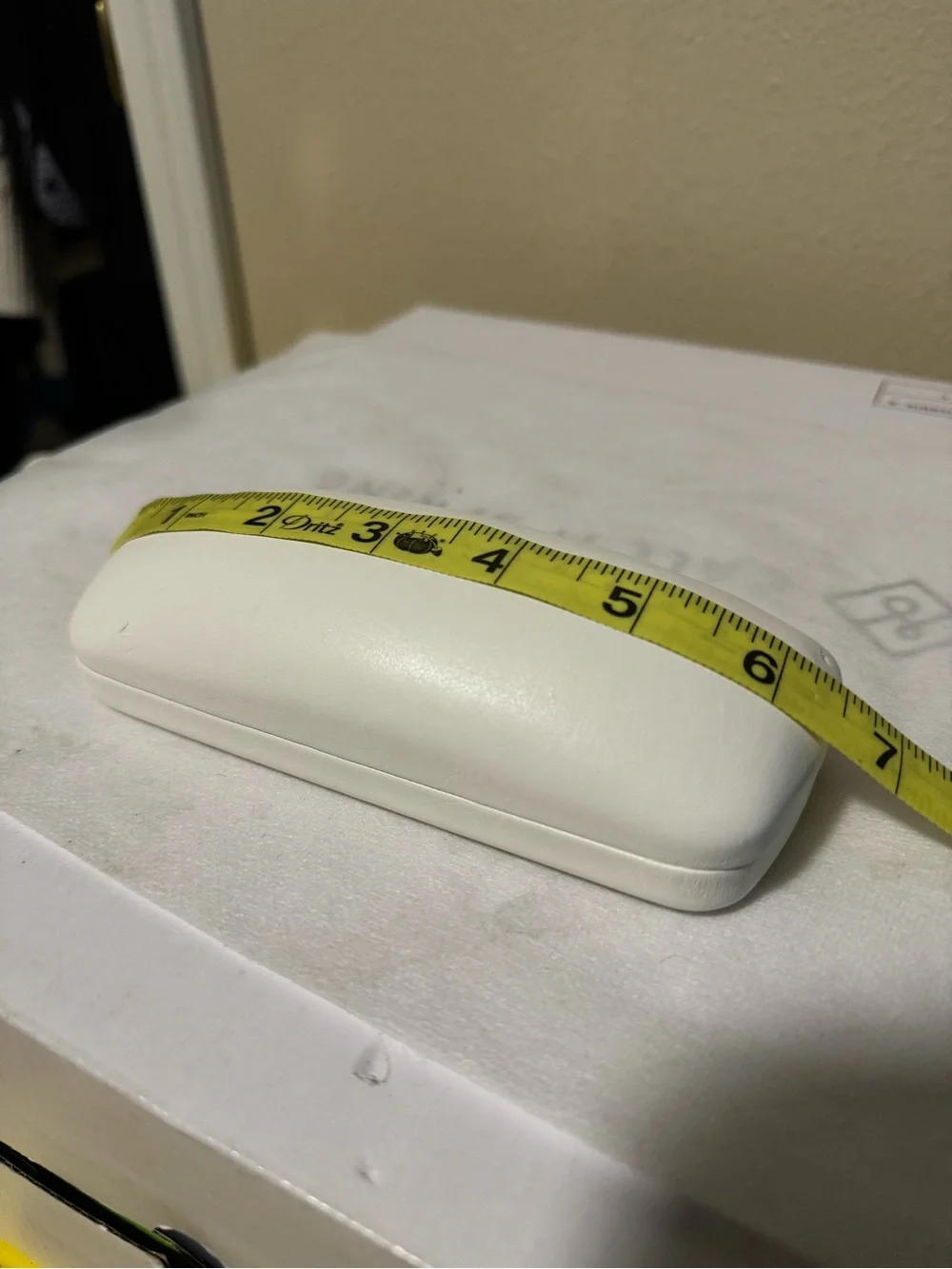 Calvin Klein White Hard Sunglasses Case